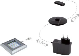 Oświetlenie LED 1SQUERENB1Z ML Meble 1
