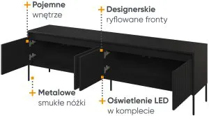 Szafka pod RTV Trend TR-06 Lenart Meble 3