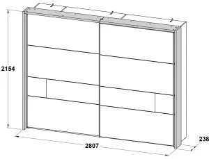 Listwy okalające Trondheim LUXZ01B Meble Forte 2