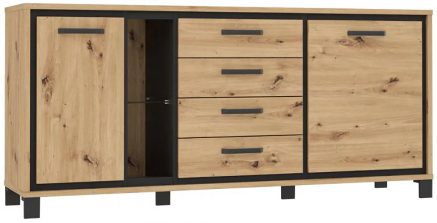 Komoda szeroka Trondheim TDHK242L Meble Forte