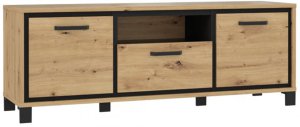 Szafka RTV dąb Trondheim TDHT132