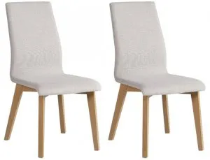 Krzesło do jadalni Myrtos KR0134-B99-BG91 (komplet 2szt.) Meble Forte 1