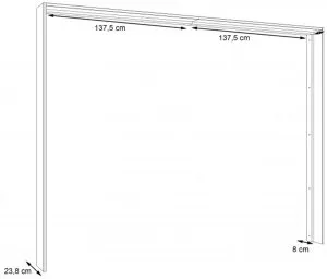 Listwy okalające Dalate PPT31011-Z13M Meble Forte 3
