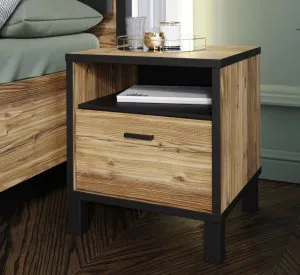 Szafka nocna do sypialni Hayato Sleeping HYTK011-M215 Meble Forte 5