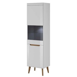 Witryna biała do salonu Vibes NWT53