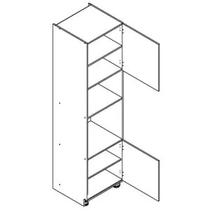 60 dolna słupek zabudowa piekarnika i mikrofalówki wys. 235.7 cm Layman 3