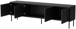 RTV czarna Abi 200 4D Cama Meble 2