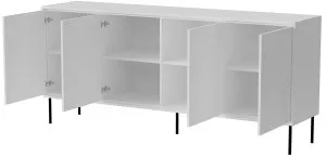 Biała komoda z drzwiami Abi 200 4D Cama Meble 2