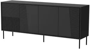 Komoda czarny mat Abi 200 4D Cama Meble 1