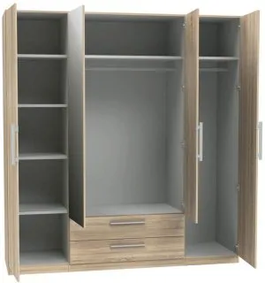 Szafa Ubraniowa Cadixo CDXS84S-D30 Meble Forte 2