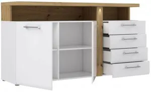 Komoda biała Tuluza TUZK231B Meble Forte 3