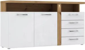 Komoda biała Tuluza TUZK231B Meble Forte 1
