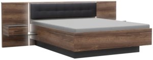 Łóżko + 2 szafki nocne Bellevue BLQL181B