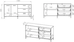 Komoda Nevio 13 ML Meble 2