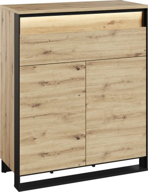 Komoda LED dwudrzwiowa Quant QG-02