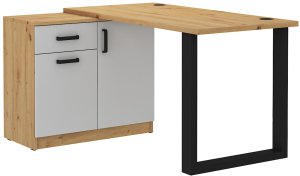 Biurko i komoda 130 Malta LG/AR/AR