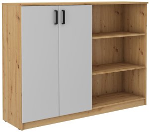Komoda dwudrzwiowa wysoka 850 Malta LG/AR