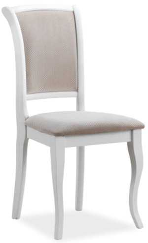 Krzesło MN-SC biały/beżowy tap.132