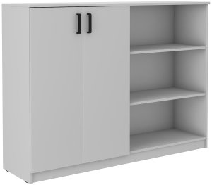 Komoda dwudrzwiowa wysoka 850 Malta LG/LG