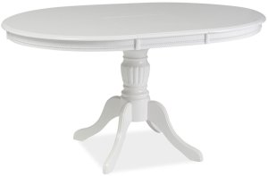 Stół biały owalny Olivia