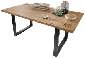 Duży stół z drewnianym blatem 200x100 WZ-0159-1701 GK Meble 3