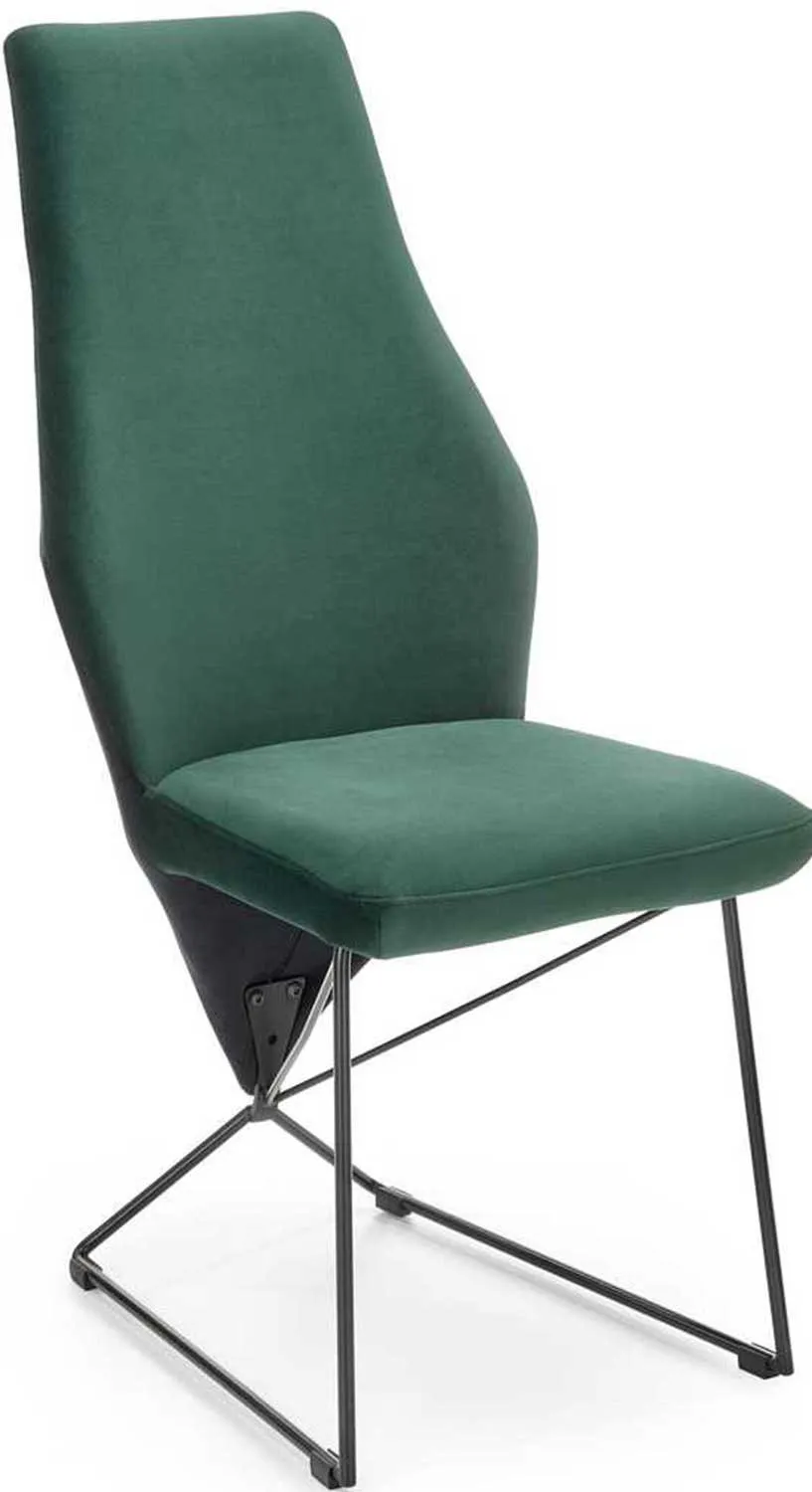 K485 krzesło ciemny zielony Halmar