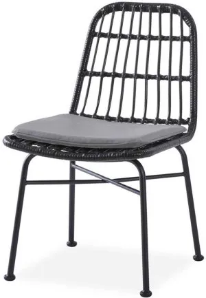 K401 krzesło czarny / popielaty Halmar 1