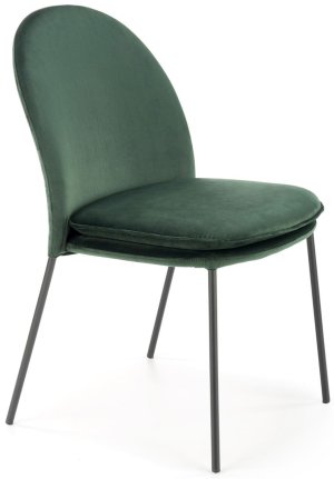 K443 krzesło ciemny zielony