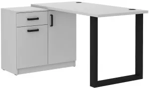 Biurko z komodą 130 Malta LG/LG/LG Stolarz Lempert 1