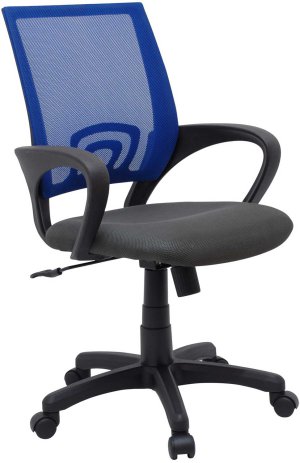 Fotel biurowy (niebieski)