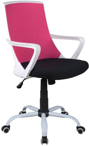 Fotel biurowy (róż) Furnitex 1