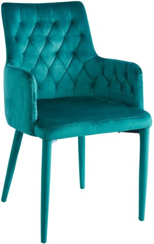 Krzesło velvet (zielone)