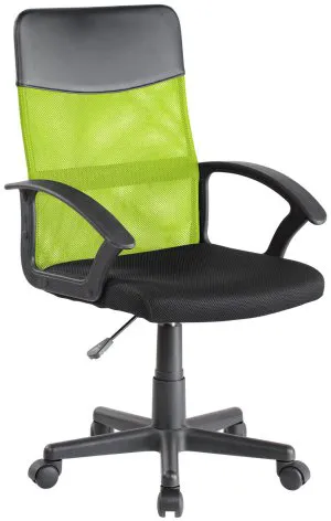 Krzesło obrotowe (zielono/czarne) Furnitex 1