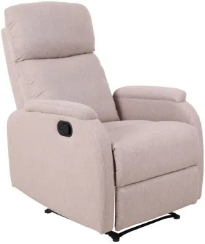 Fotel wypoczynkowy beżowy (rozkładany) Furnitex 1