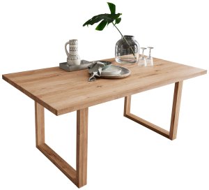 Stół z litego drewna dębowego 160x90 WZ-0169-1701