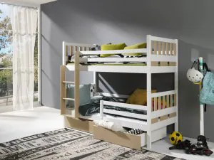 Łóżko piętrowe 2-osobowe Karim Meblobed 4