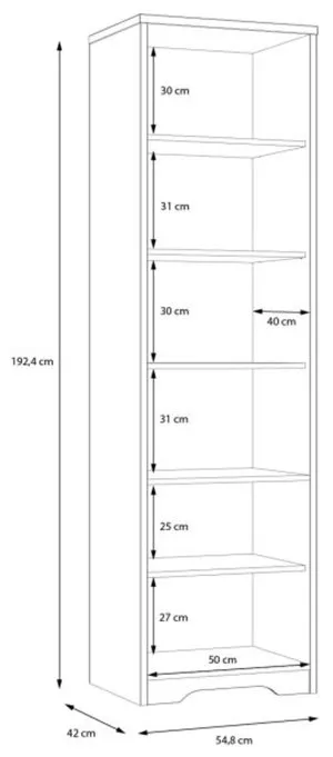 Witryna z hartowanym szkłem Joadakis JDKV711-D89 Meble Forte 3