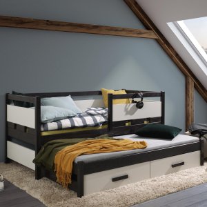 Drewniane łóżko Tigran
