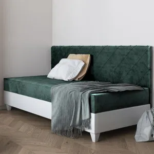 Łóżko pojedyncze tapicerowane Lagos II Meblobed 1