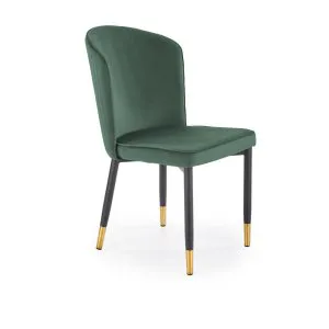 K446 krzesło ciemny zielony (2p=4szt) Halmar 1