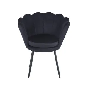 Fotel velvet (czarny) /nogi czarne/ Furnitex 2