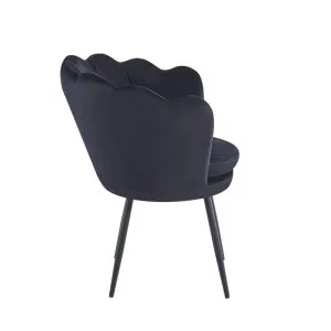 Fotel velvet (czarny) /nogi czarne/ Furnitex 3