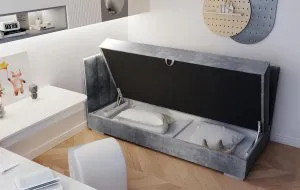 Łóżko do sypialni 90 cm Tomar II Meblobed 4