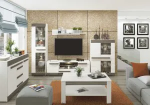 Teni zestaw mebli do pokoju dziennego Blanco ML Meble 1