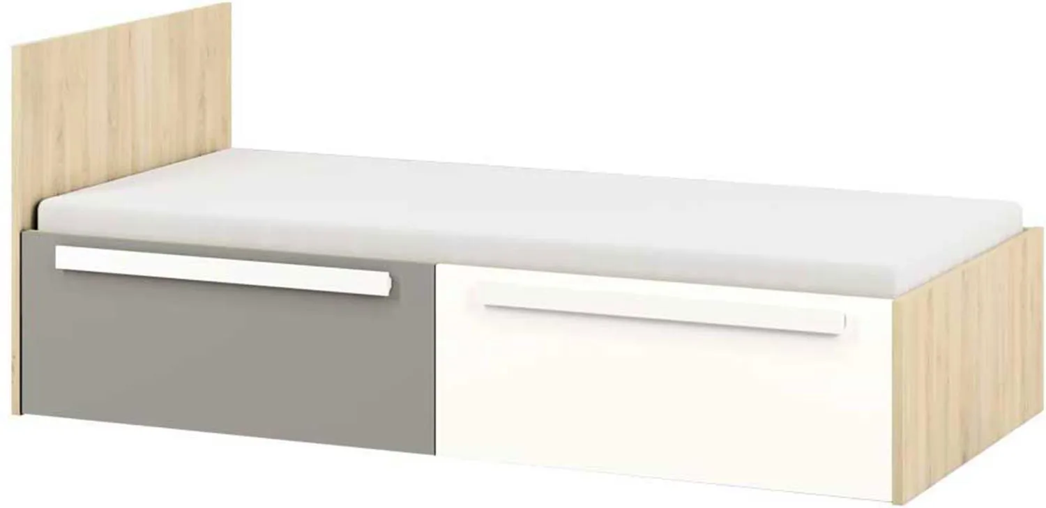 Łóżko sypialniane 90x200 Drop 17 Lewe ML Meble