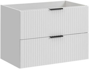 Szafka łazienkowa pod umywalkę Adel White 82-80-B-2S