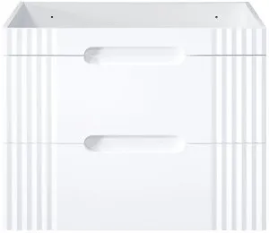 Szafka pod umywalkę 80 cm Fiji White 82-80-D-2S Comad 2