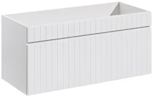 Szafka pod umywalkę 100 cm Iconic White 82-100-D-1S Comad 1