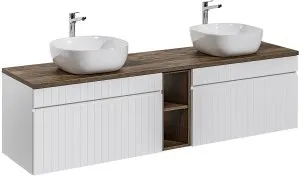 Szafka pod umywalkę 100 cm Iconic White 82-100-D-1S Comad 6