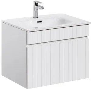 Szafka pod umywalkę 60 cm Iconic White 82-60-D-1S Comad 4